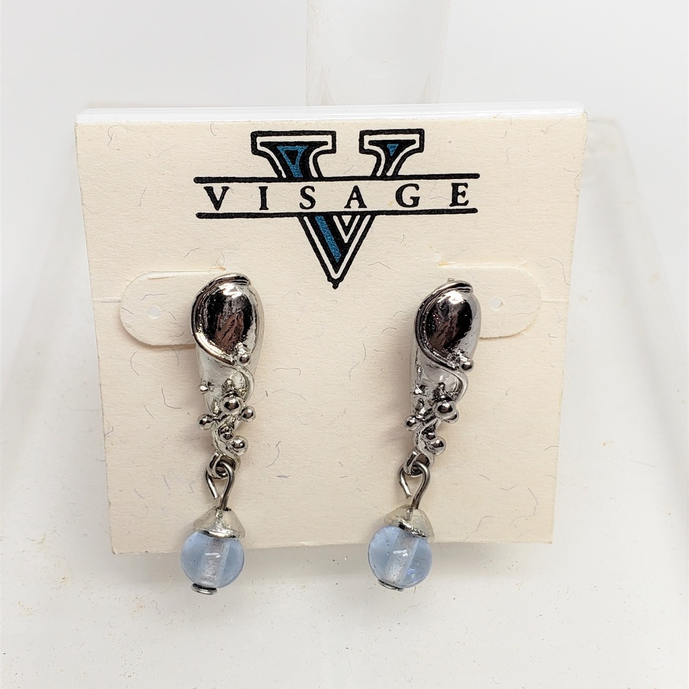 Visage Pierced Earrings Dangling Drop